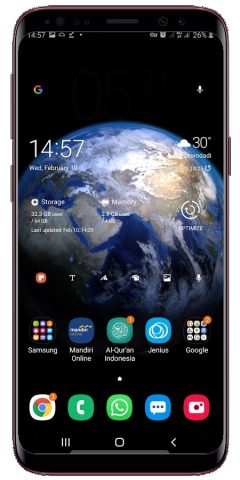 Earth Rotation Live Wallpaper для Android — скриншот 4