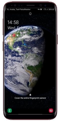 Earth Rotation Live Wallpaper для Android — скриншот 5