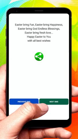 Easter SMS Text Message для Android — скриншот 5