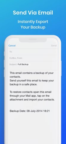 Easy Backup. для iOS — скриншот 5
