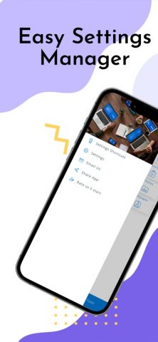 Easy Settings Manager для iOS — скриншот 1