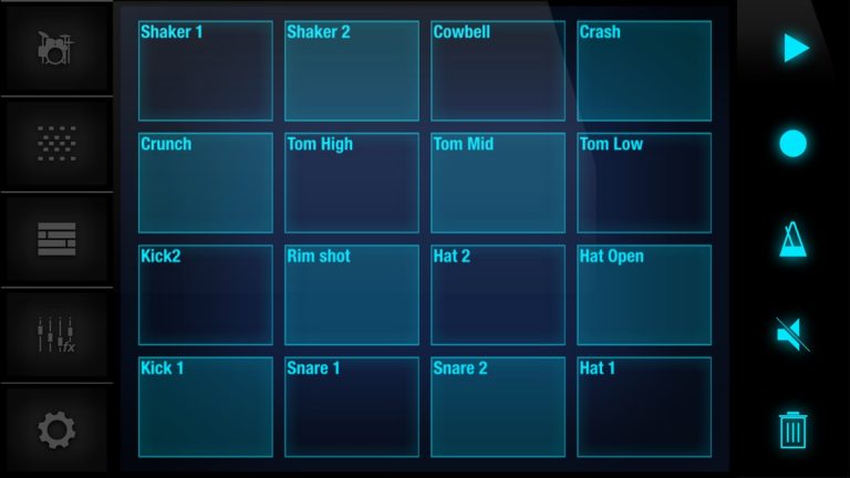 EasyBeats Drum Machine MPC для iOS — скриншот 1
