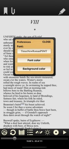 Ebook Reader для iOS — скриншот 2