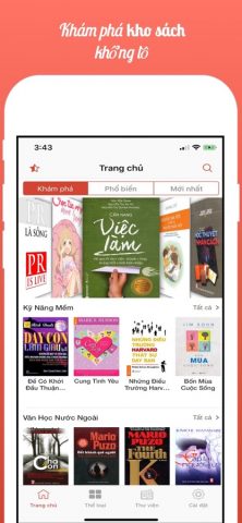 Ebook Reader — Sách Hay Online для iOS — скриншот 1