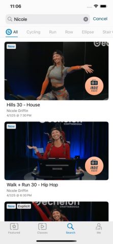 Echelon Fit для iOS — скриншот 4