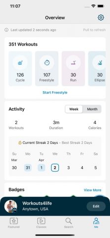 Echelon Fit для iOS — скриншот 5