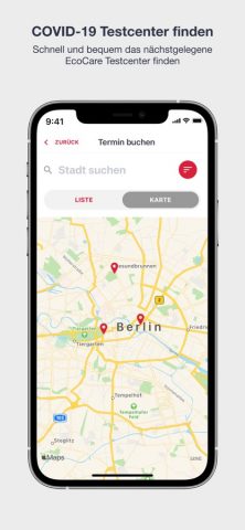 EcoCare для iOS — скриншот 1