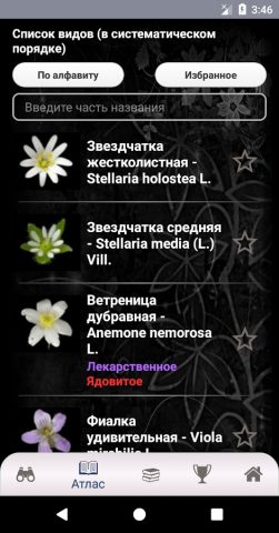 ЭкоГид: Цветы – Определитель для Android — скриншот 3