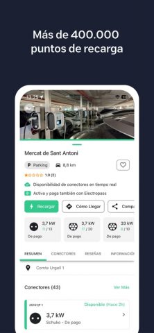 Electromaps: Puntos de recarga для iOS — скриншот 3