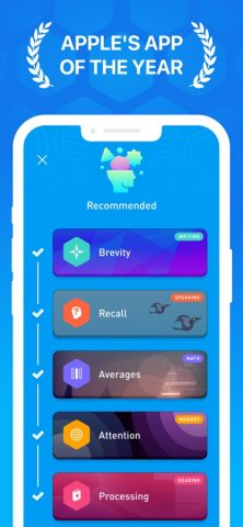 Elevate — Brain Training для iOS — скриншот 2