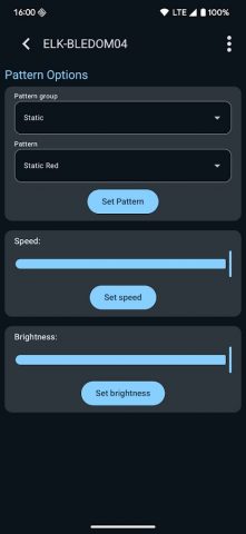 Elkotrol — LED Strip Control для Android — скриншот 4