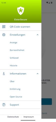 ElsterSecure — sicherer Login для Android — скриншот 2