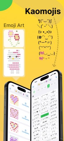 Эмодзи и символы | Каомодзи для iOS — скриншот 3