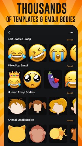 Emoji Maker Pro: Design Emojis для Android — скриншот 5