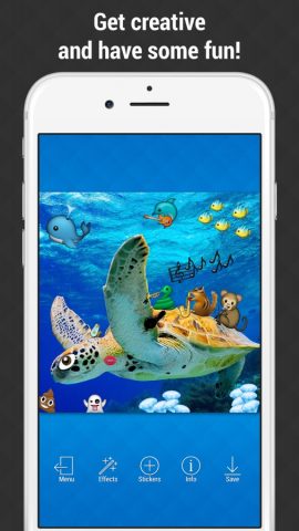 Emoji Picture Editor — Add Emojis to your Photos для iOS — скриншот 5