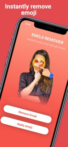 Emoji Remover — Photo Editor для iOS — скриншот 1