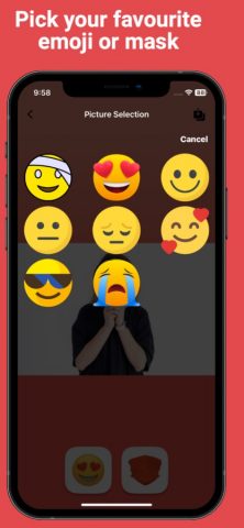 Emoji Remover — Photo Editor для iOS — скриншот 4