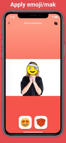 Emoji Remover — Photo Editor для iOS — скриншот 5