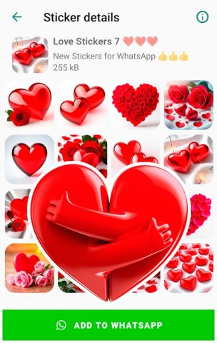 Эмодзи стикеры для ватсап для Android — скриншот 2