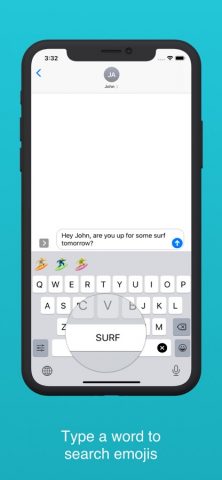 EmojiFinder: search emoji для iOS — скриншот 1