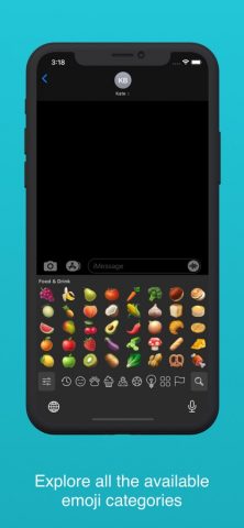 EmojiFinder: search emoji для iOS — скриншот 2