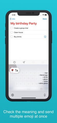 EmojiFinder: search emoji для iOS — скриншот 3