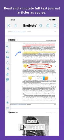 EndNote для iOS — скриншот 2