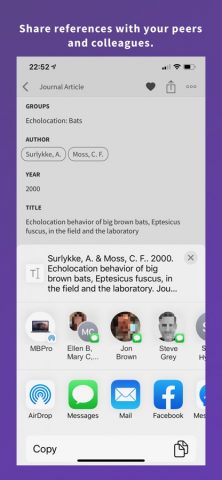 EndNote для iOS — скриншот 3