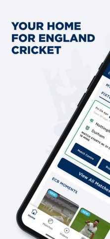 England Cricket для iOS — скриншот 1