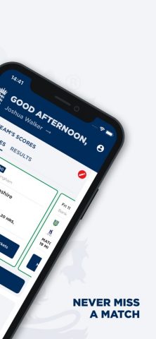 England Cricket для iOS — скриншот 2