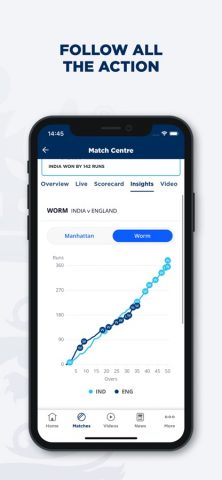 England Cricket для iOS — скриншот 4