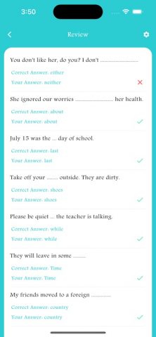 English Grammar Book для iOS — скриншот 5