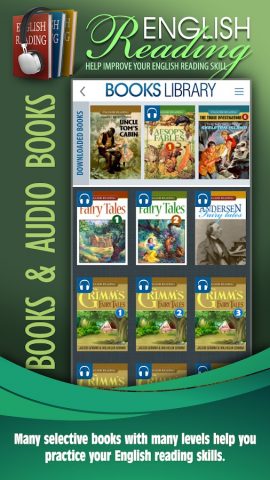English Reading для Android — скриншот 1