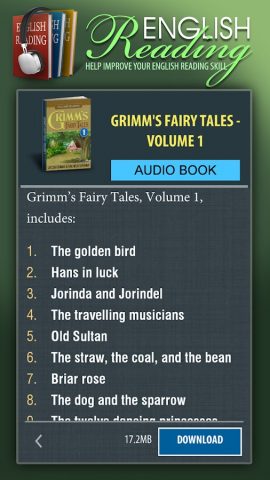 English Reading для Android — скриншот 2