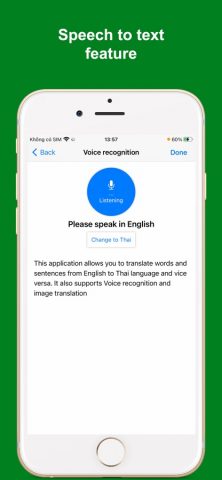 English — Thai Translator для iOS — скриншот 3