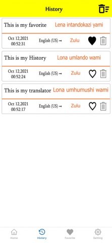 English To Zulu Translation для iOS — скриншот 3