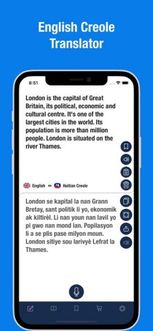 English to Creole Translator. для iOS — скриншот 1