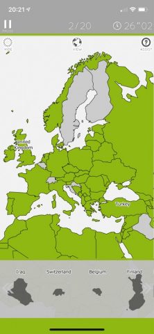 EnjoyLearning World Map Puzzle для iOS — скриншот 4