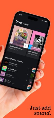 Epidemic Sound Music for Video для iOS — скриншот 2