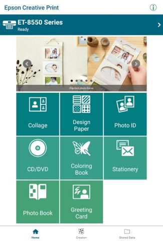 Epson Creative Print — скриншот 1