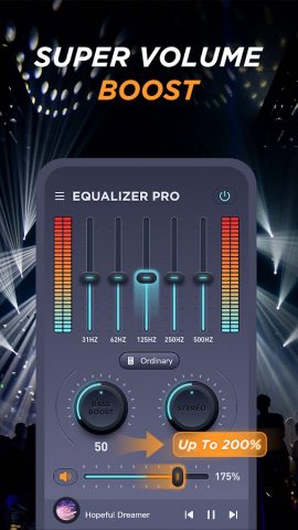 Equalizer Pro для Android — скриншот 2