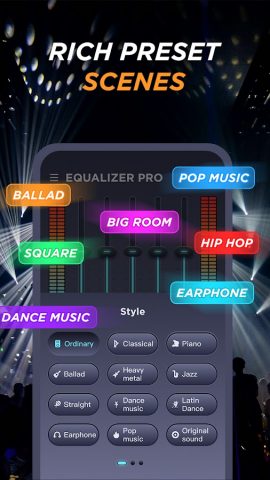 Equalizer Pro для Android — скриншот 3