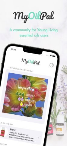 Essential Oils — Young Living для iOS — скриншот 1