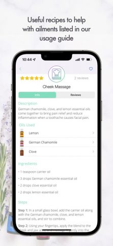 Essential Oils — Young Living для iOS — скриншот 3