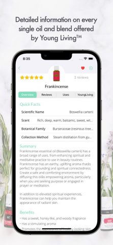 Essential Oils — Young Living для iOS — скриншот 5