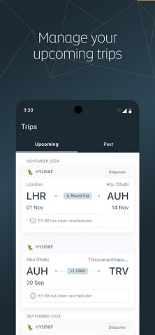 Etihad для Android — скриншот 3