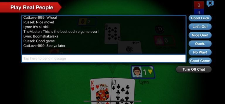 Euchre 3D для iOS — скриншот 5