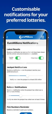 Euro-Millions для iOS — скриншот 5
