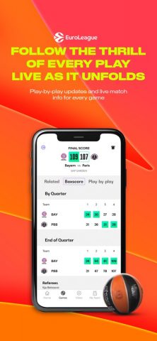 Euroleague Mobile для iOS — скриншот 4