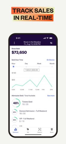 Eventbrite Organizer для iOS — скриншот 1